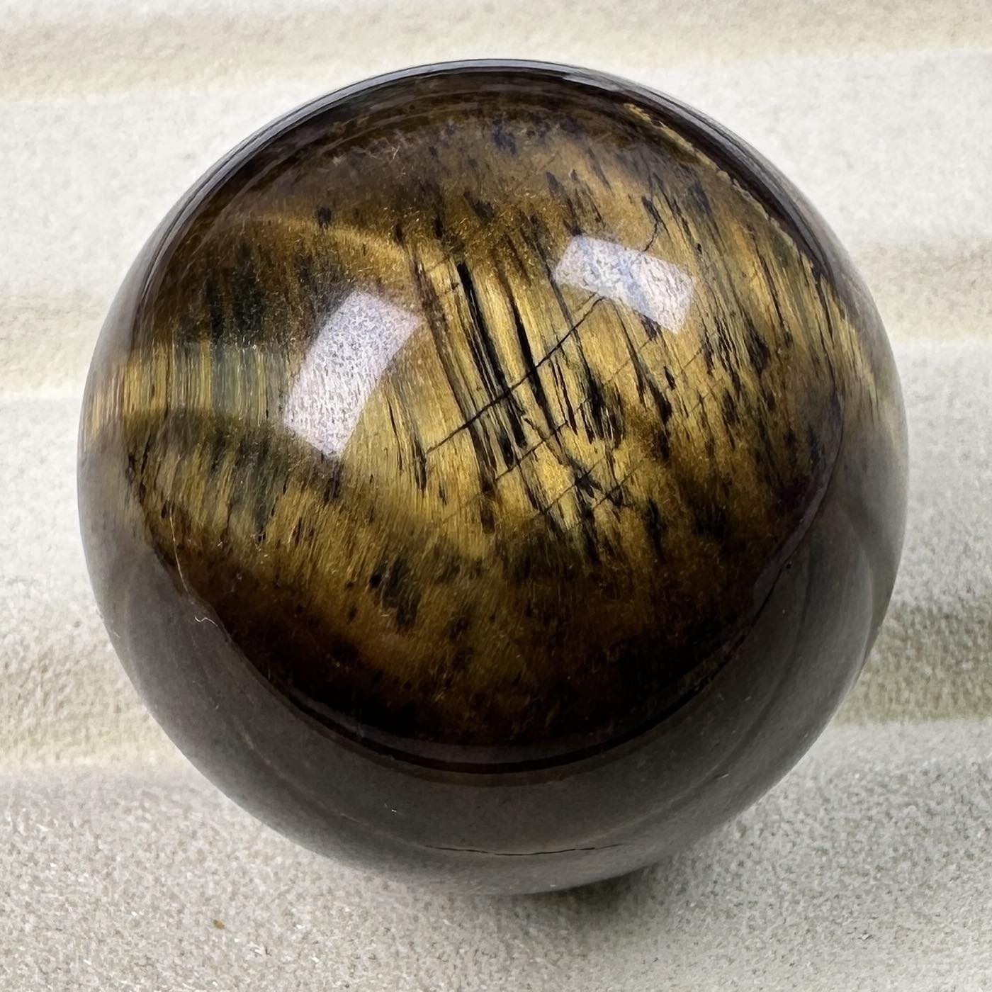 Nature Golden Tiger Eye Ball