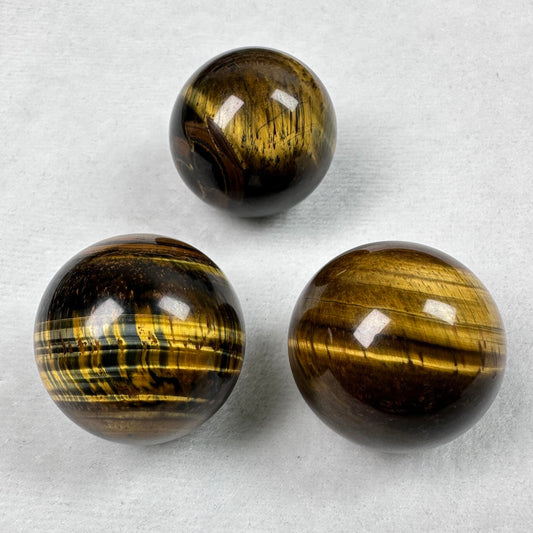 Nature Golden Tiger Eye Ball