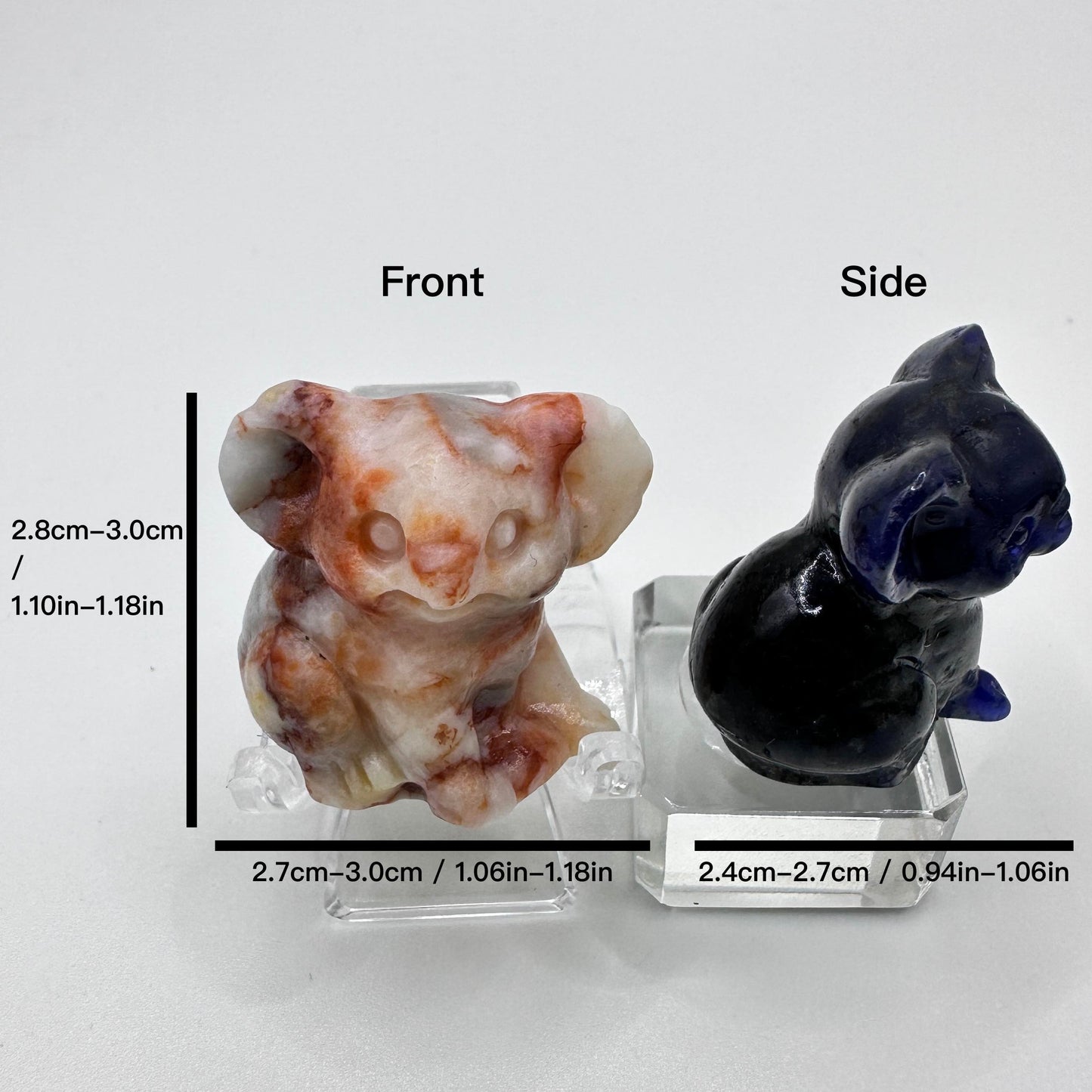 Adorable Koala Crystal Carving