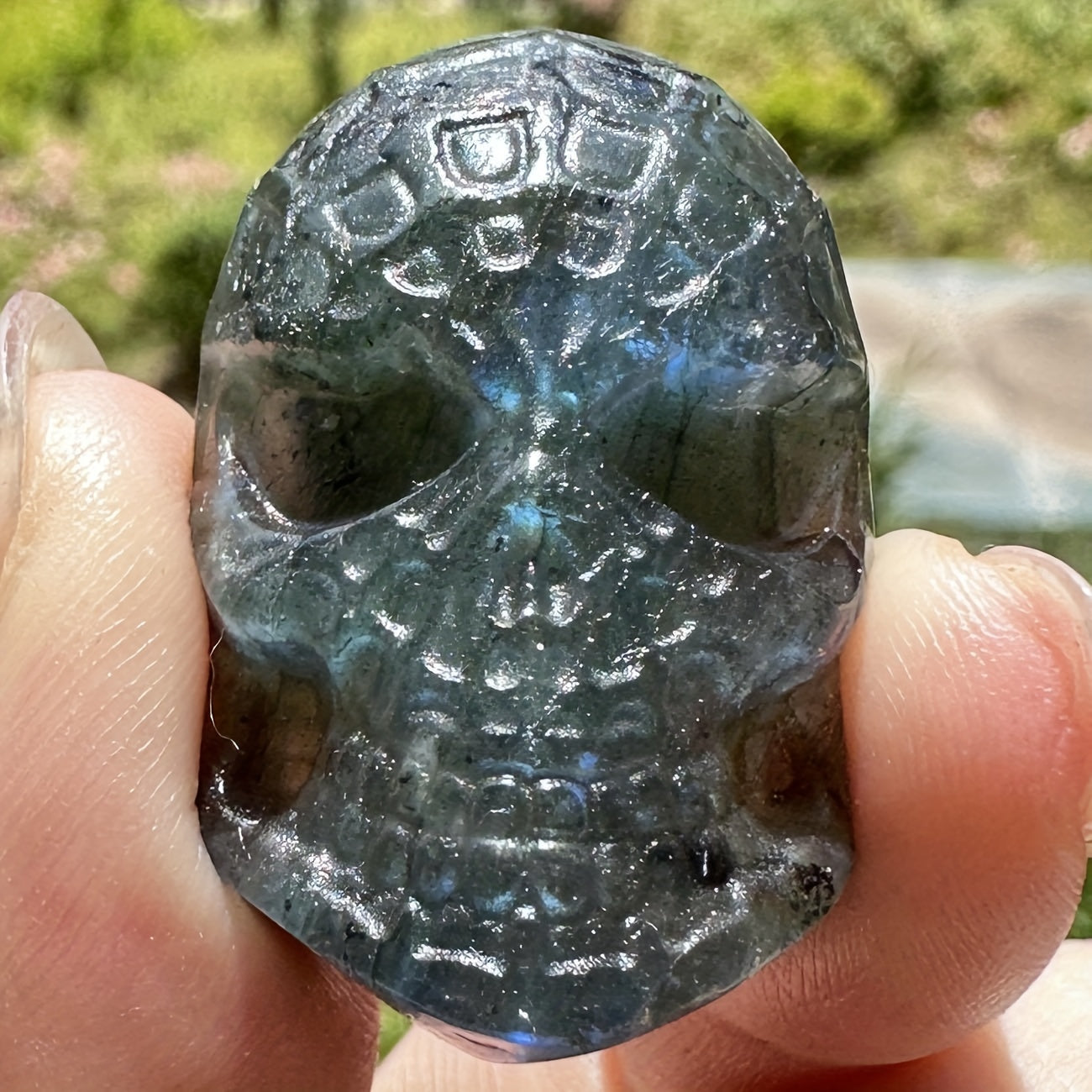 Natural Labradorite Carving