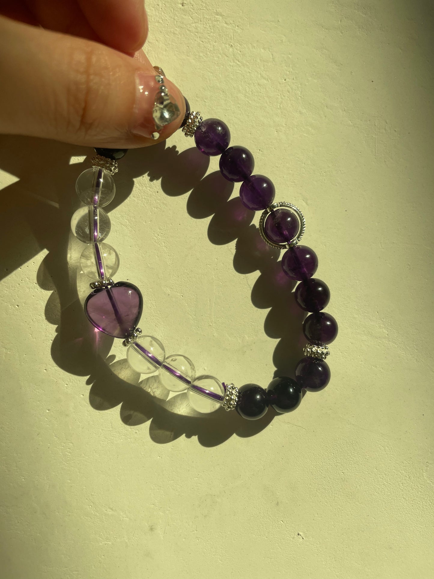 Amethyst bracelet