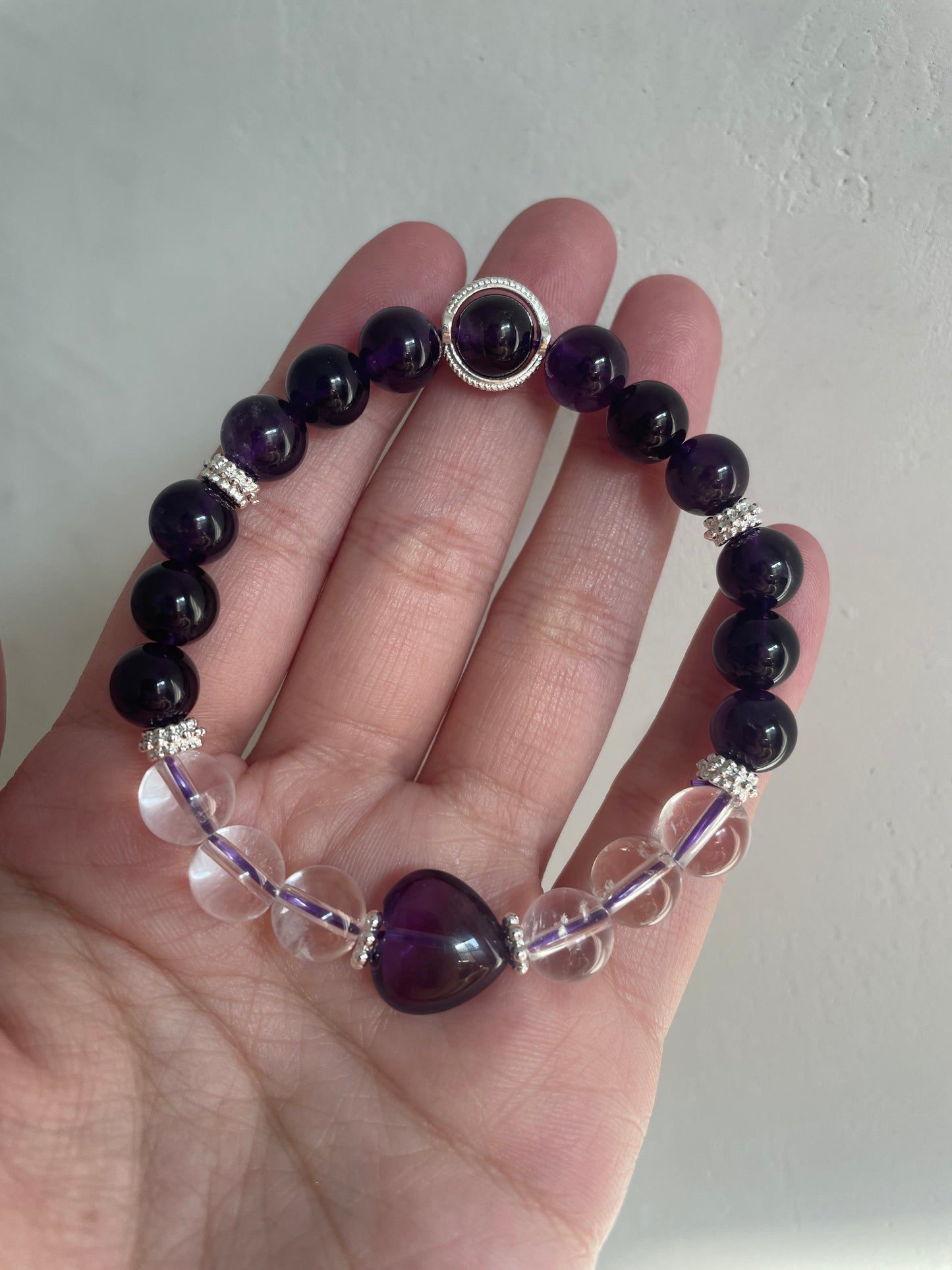 Amethyst bracelet