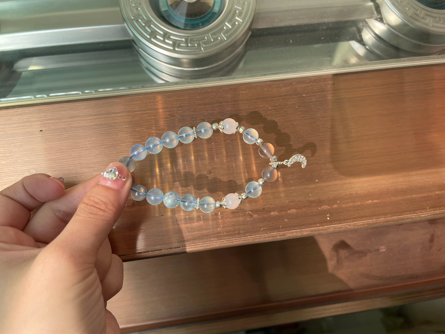 Aquamarine bracelet