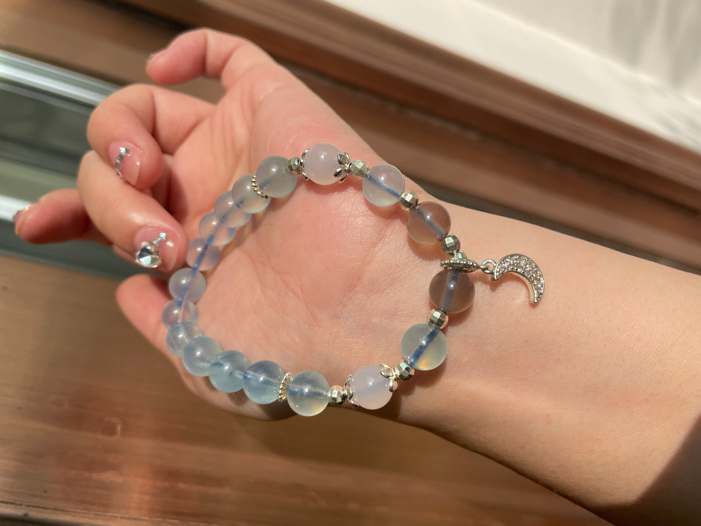 Aquamarine bracelet