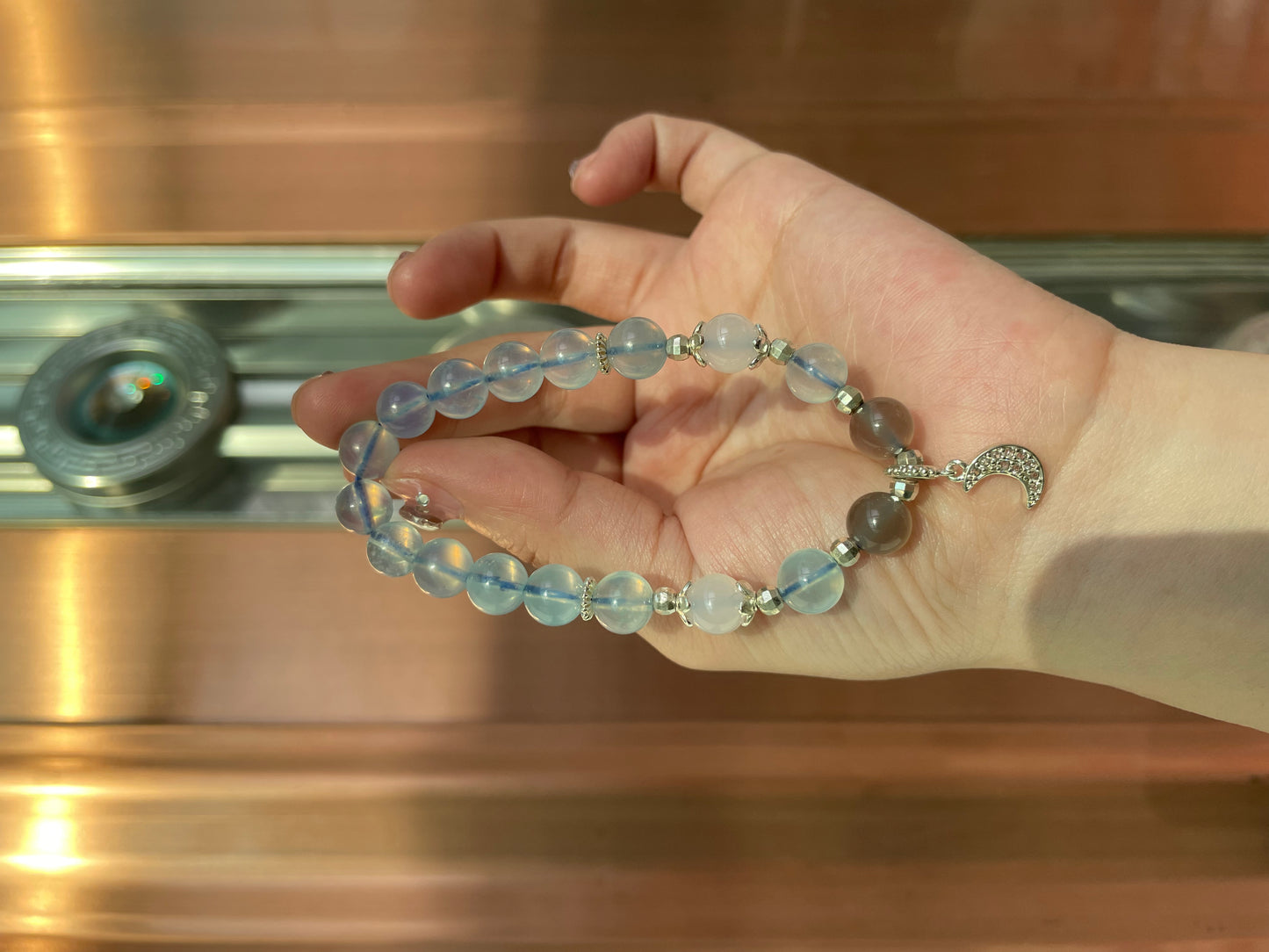 Aquamarine bracelet