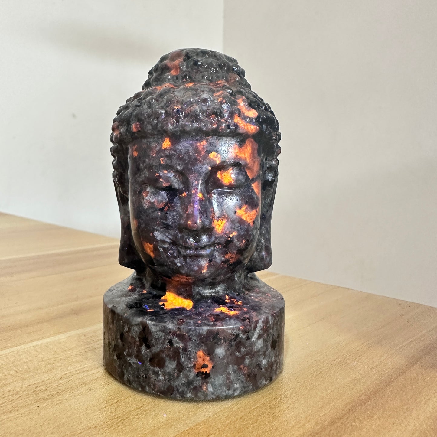 Yooperlite Buddha head