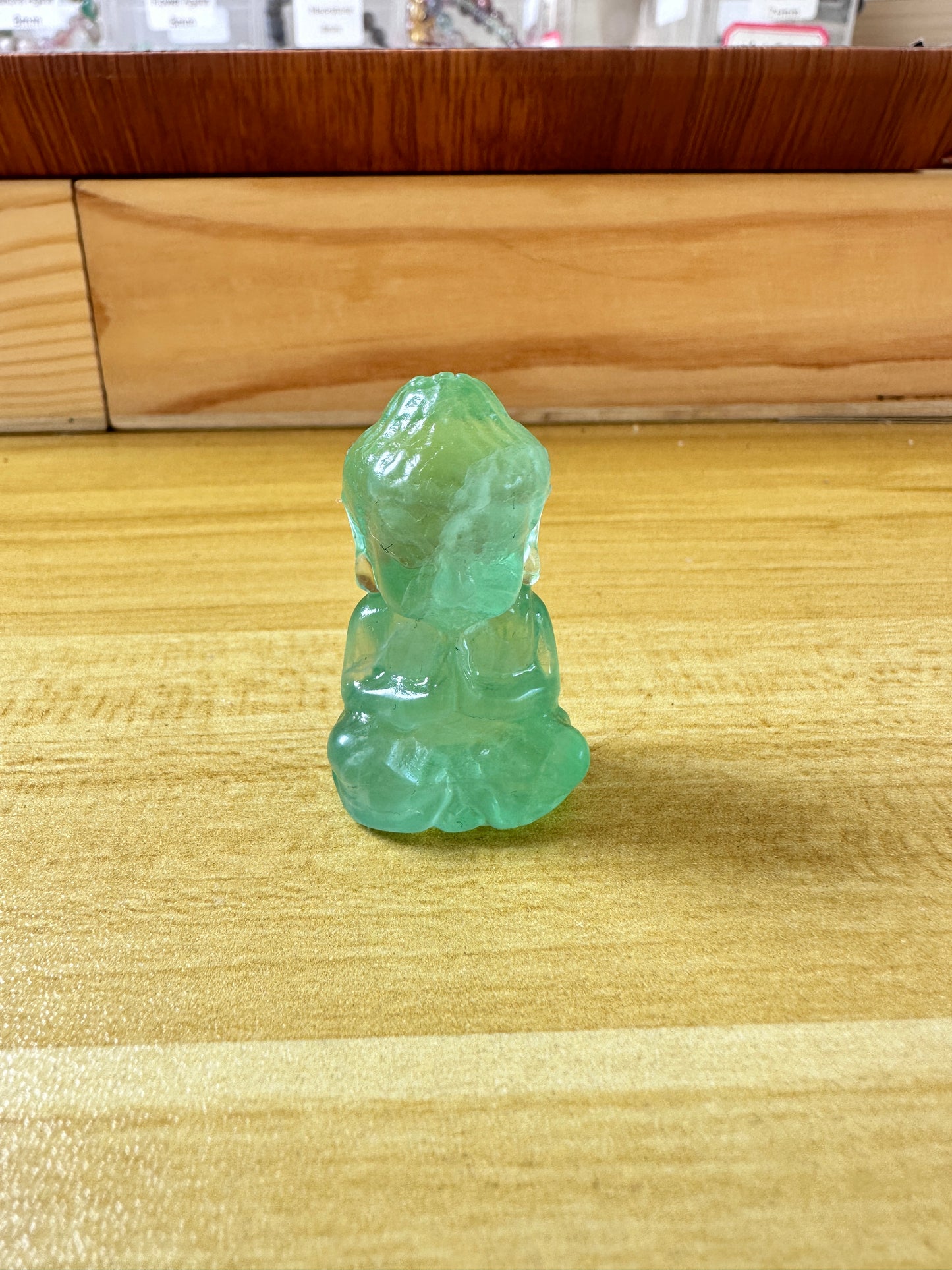 Fluorite Buddha