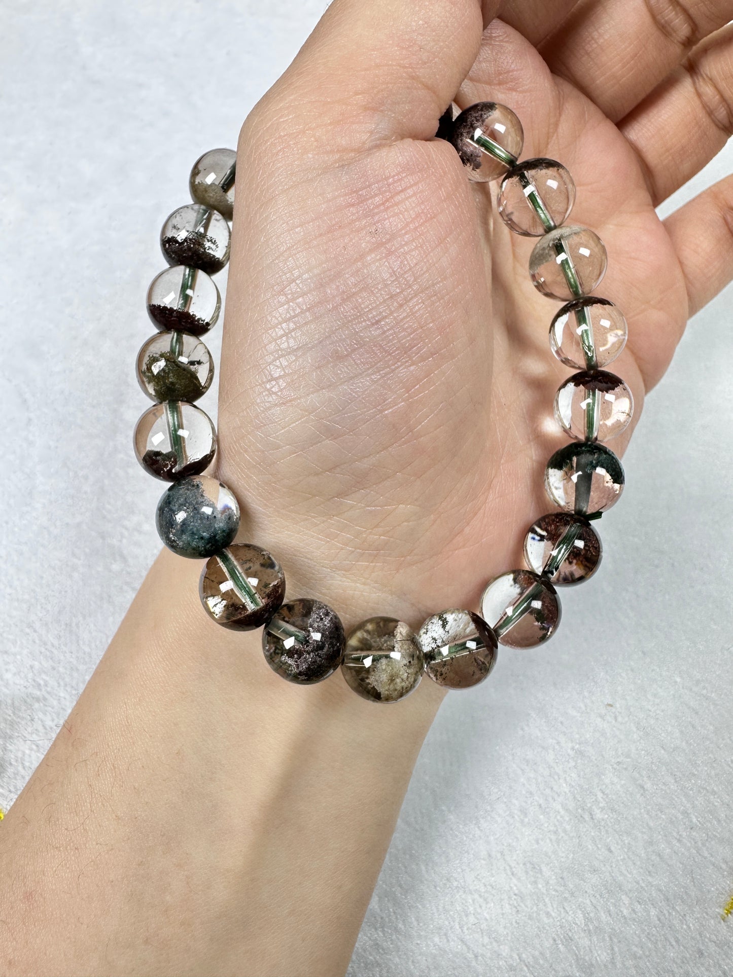 Garden Quartz Harmony Bracelet - Natural Beauty and Grounding Energy