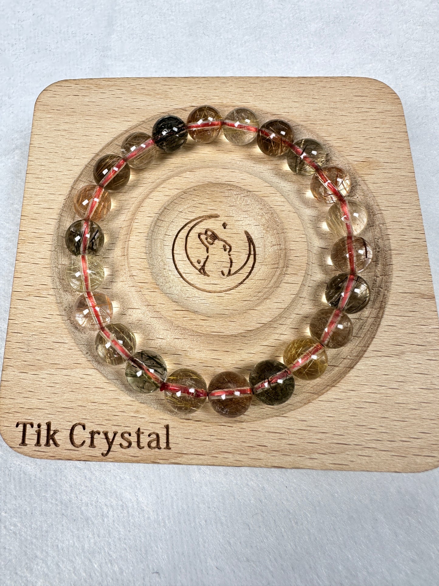 Colorful Garden Quartz Bracelet - Vibrant Beauty and Positive Energy