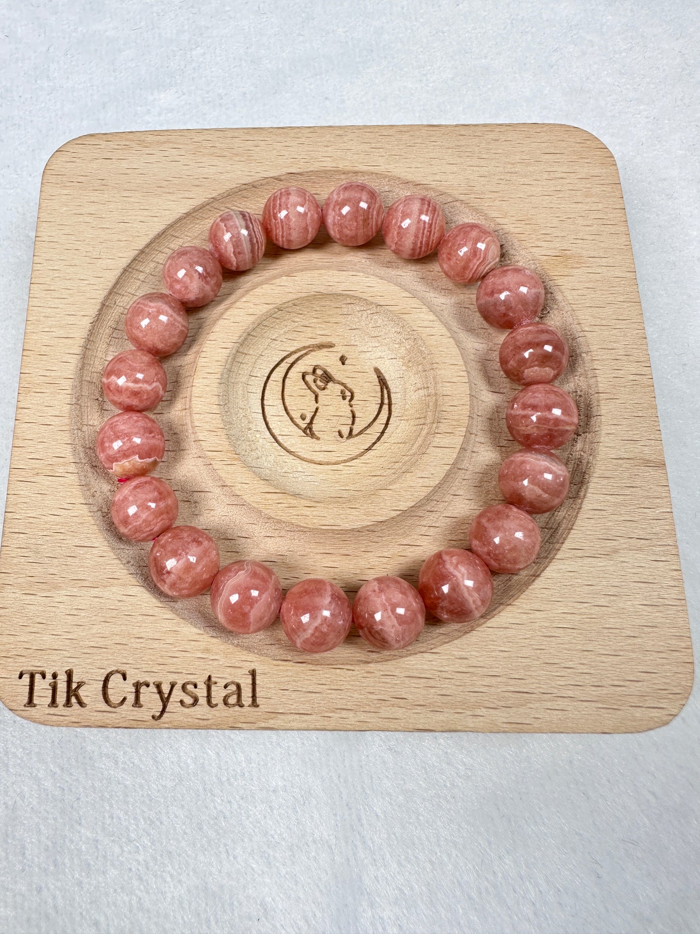 Rhodochrosite Bracelet - Love, Compassion, and Inner Healing