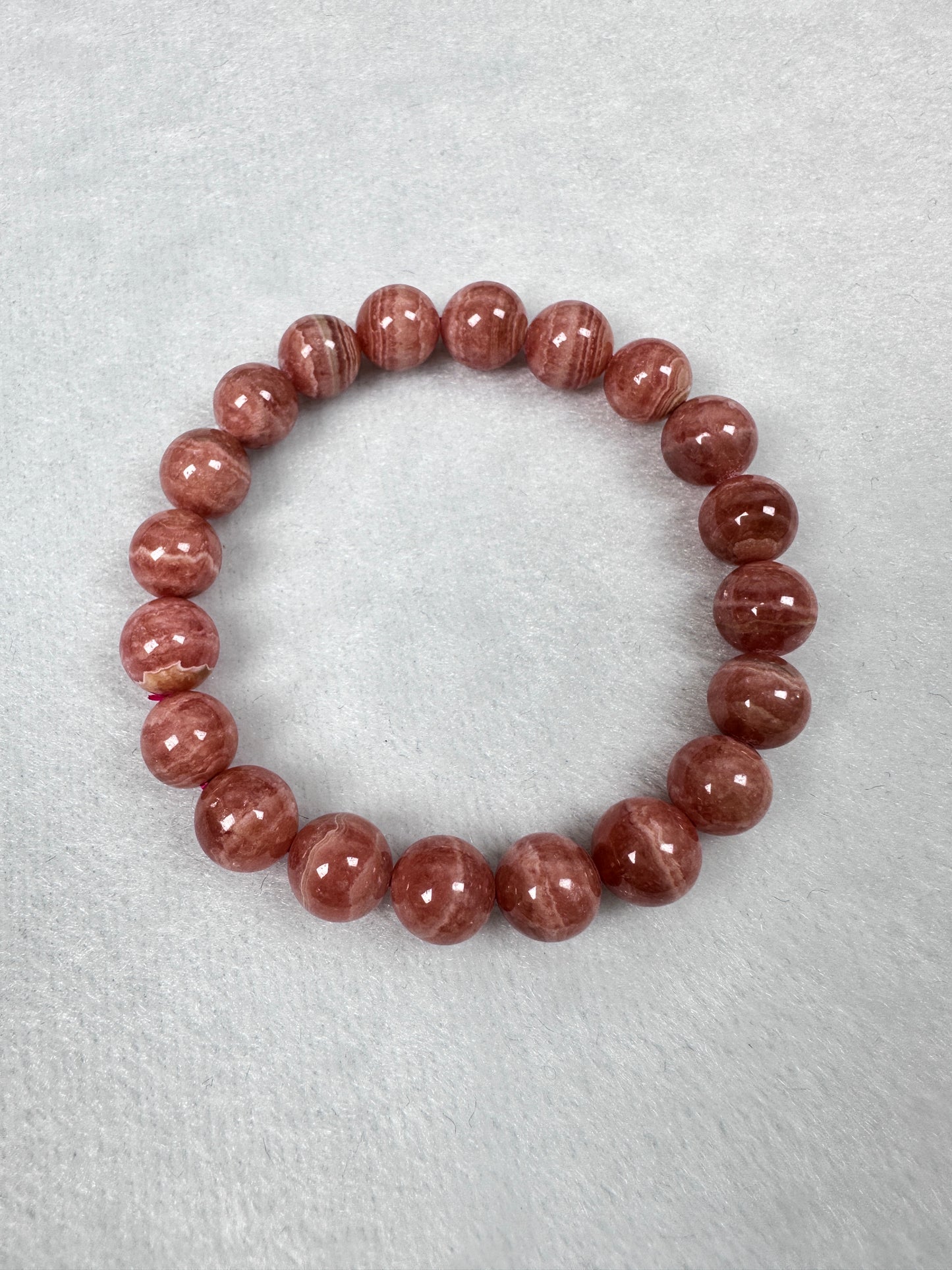 Rhodochrosite Bracelet - Love, Compassion, and Inner Healing