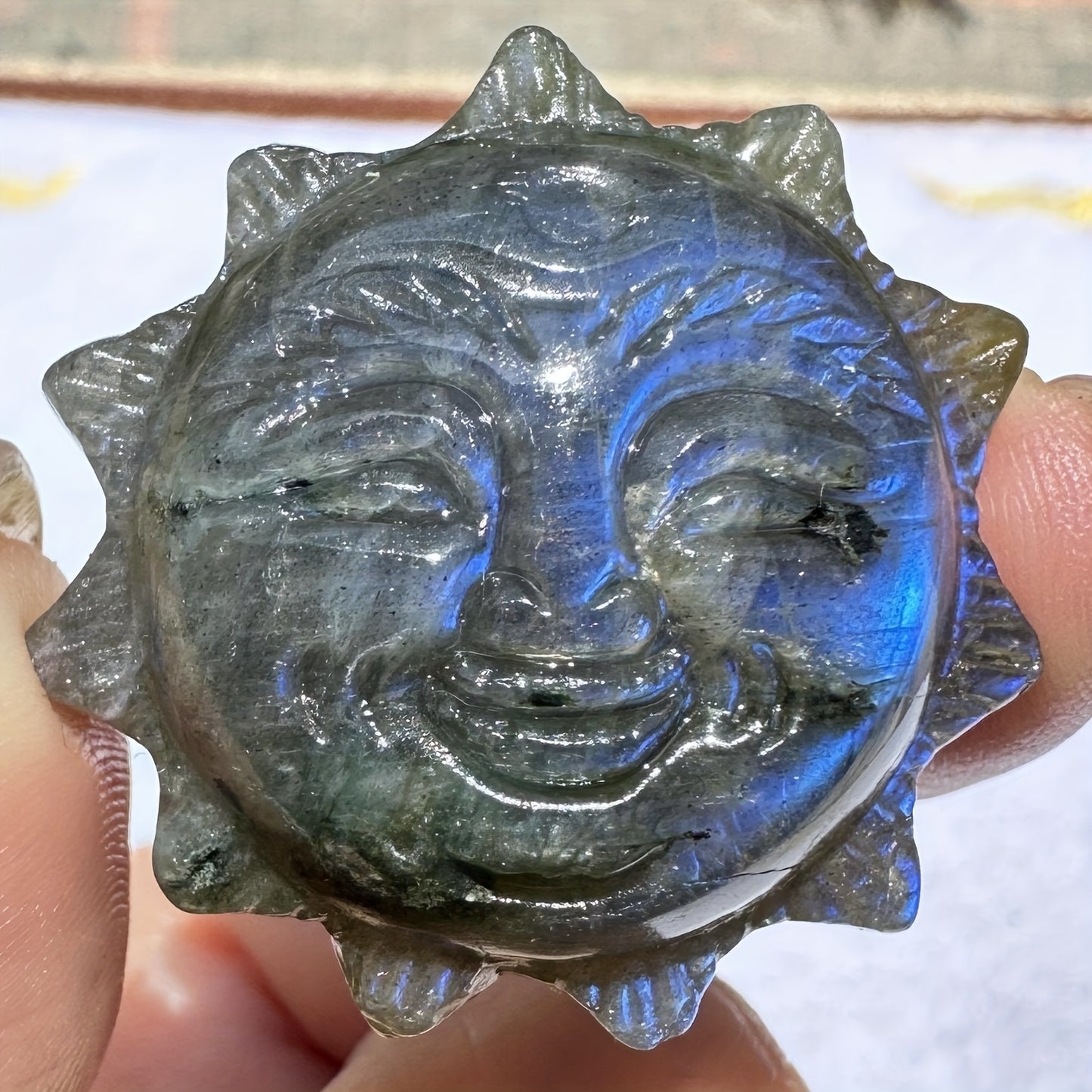 Labradorite Carving