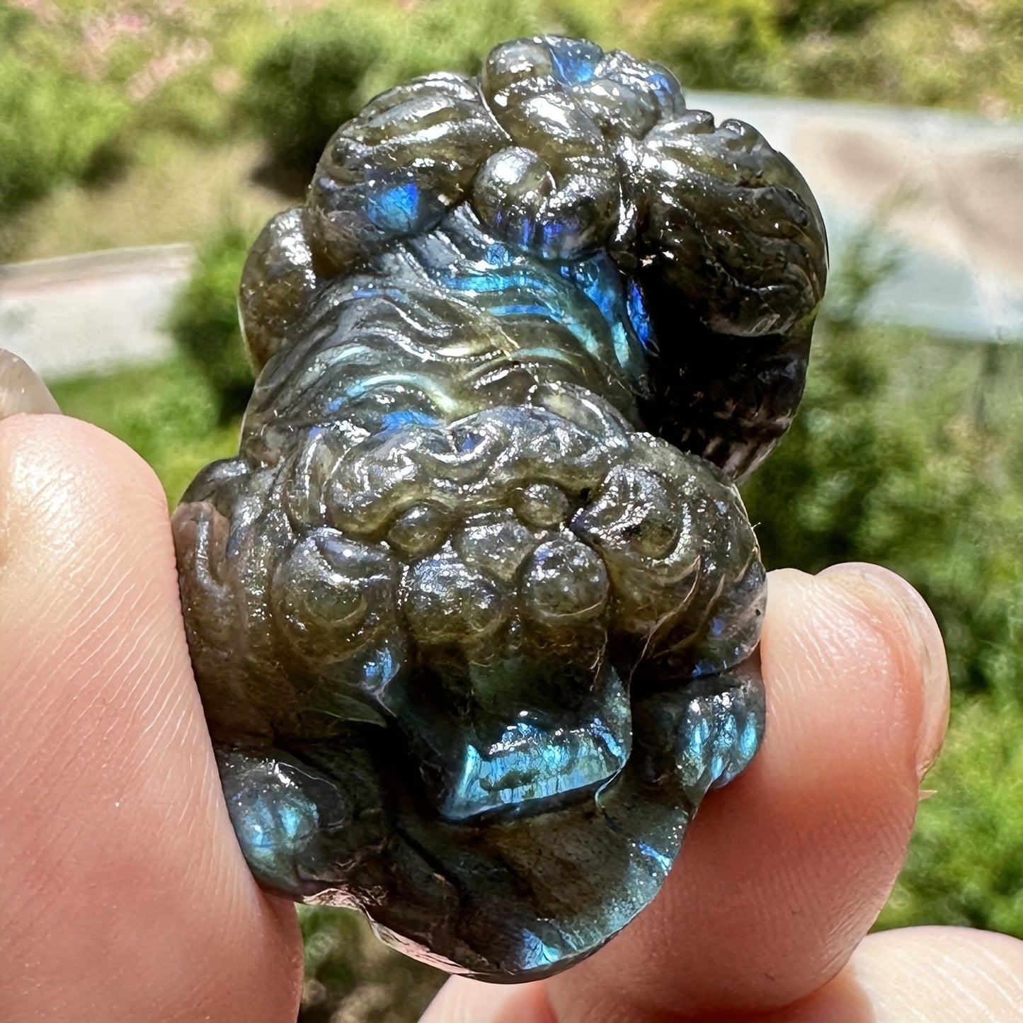 Labradorite Carving