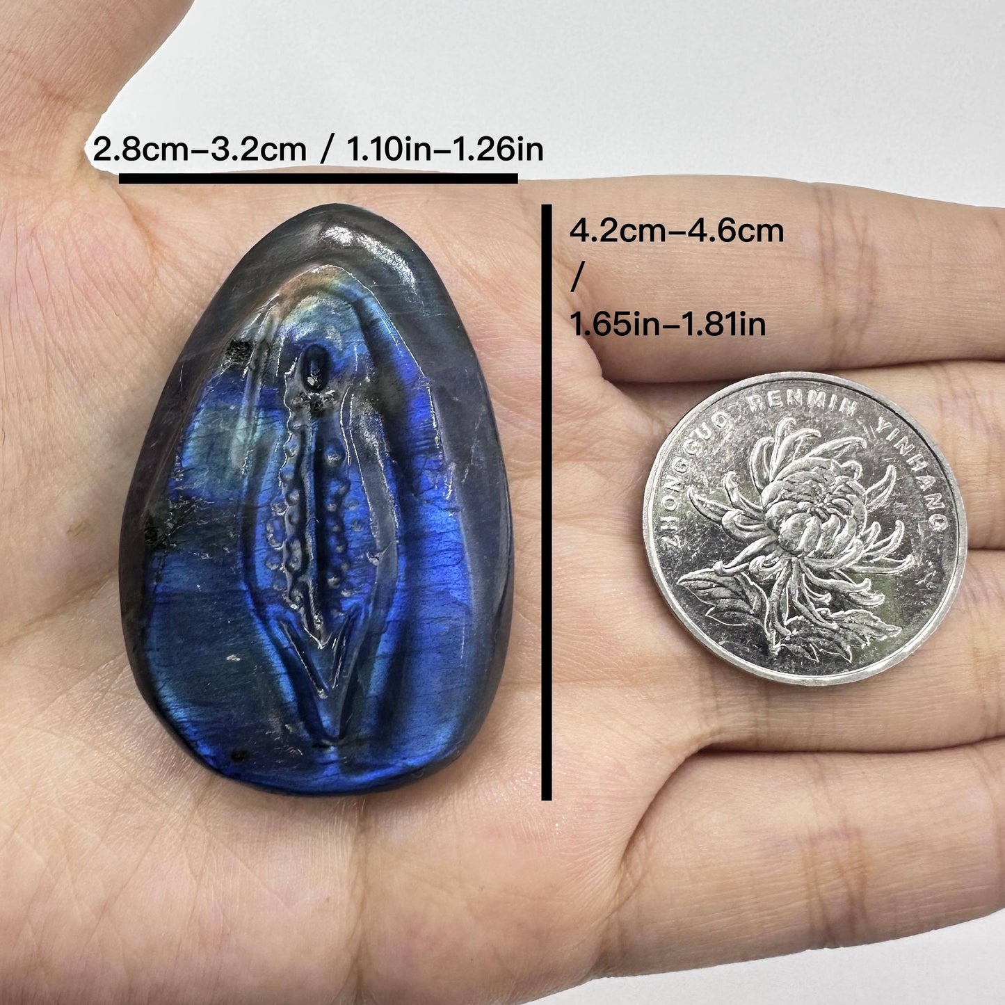 1pc Labradorite Carving