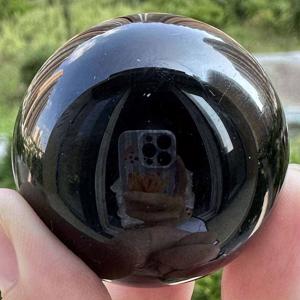 Black Obsidian Mini Sphere