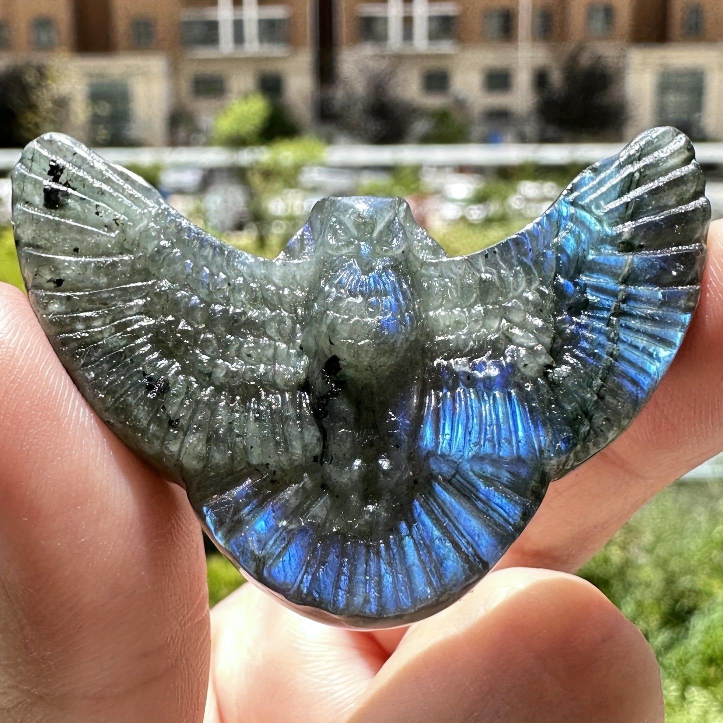 Natural Labradorite Carving