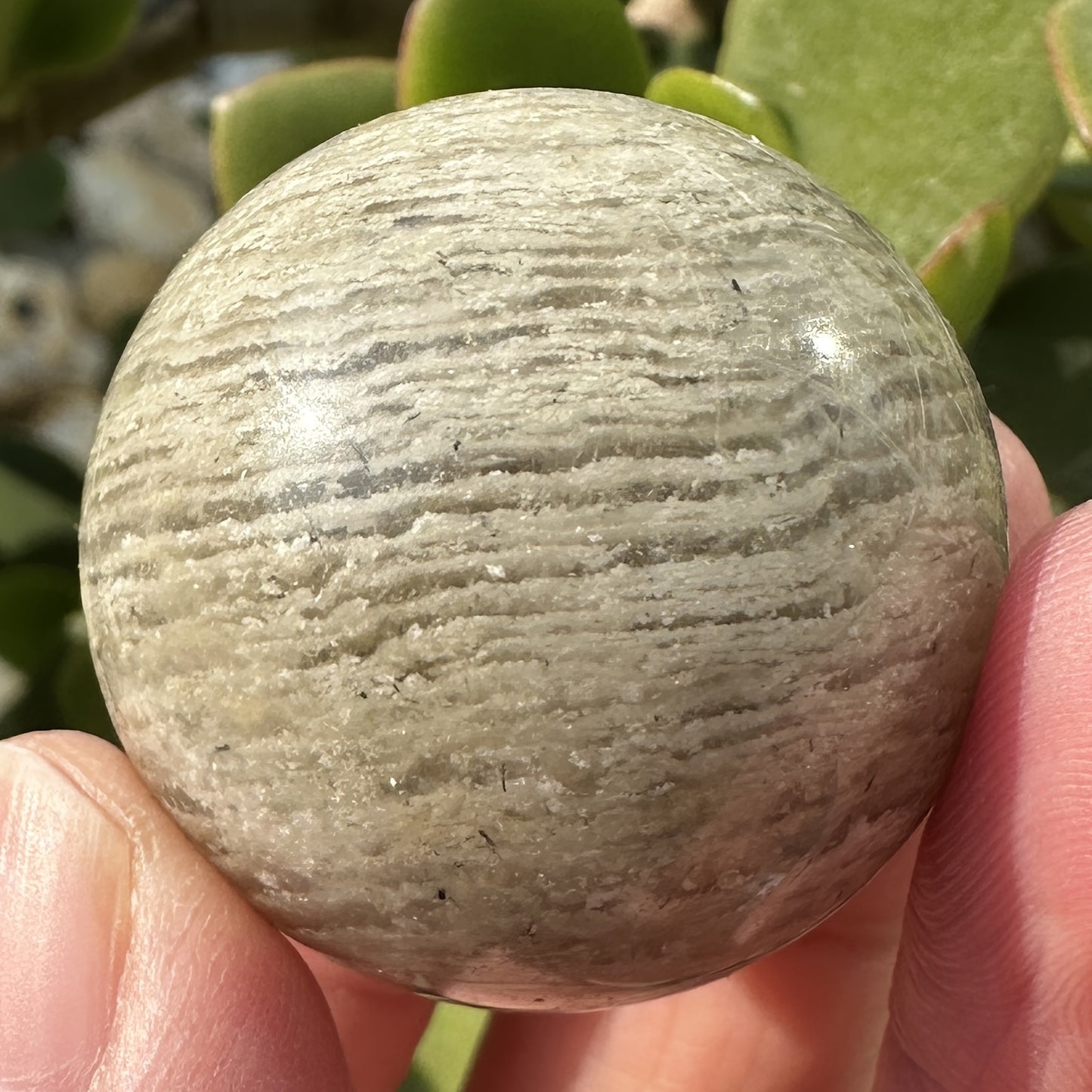 1pc Natural Garden Quartz Mini Sphere